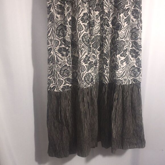 Anthropology ADRIENNE Flounced MIDI Dress - Picture 9 of 10